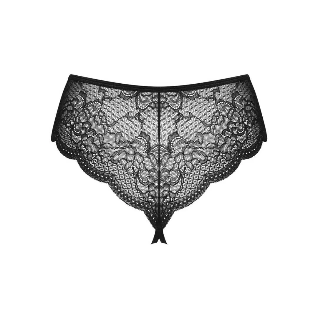 High Waist String ouvert "Pearlove" aus Stretchspitze – Bild 5
