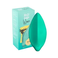 ROMP Wave: Aufliegevibrator, türkis ROMP Wave: Aufliegevibrator, türkis