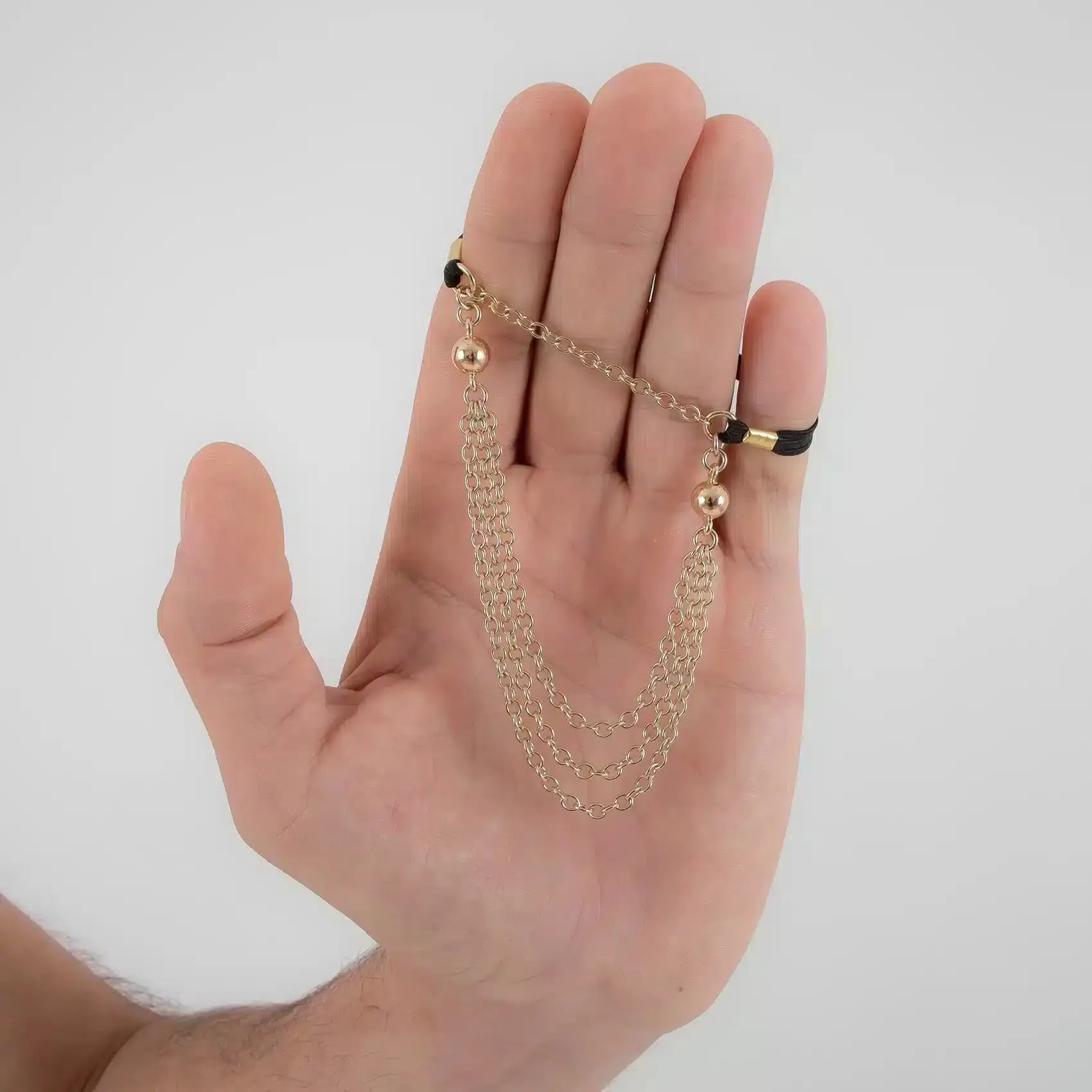 Sylvie Monthulé - Penisschmuck Drapierte Ketten | Gold – Bild 2