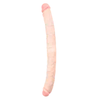 XXL Doppeldildo hautfarbe - Ø 5cm XXL Doppeldildo hautfarbe - Ø 5cm