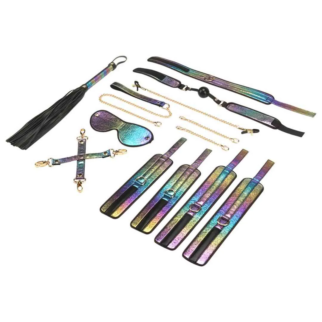 8-teiliges Fesselspiele-Set "Vivid Niji" – Bild 3