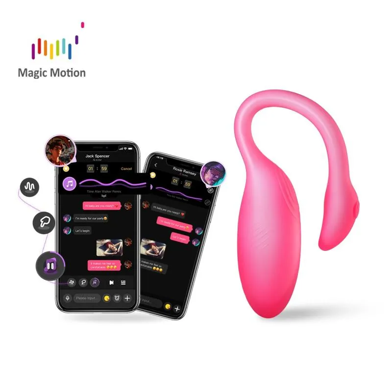 Magic Motion - Flamingo Max Vibro-Ei & Kegeltrainer in Einem - Rosa – Bild 4