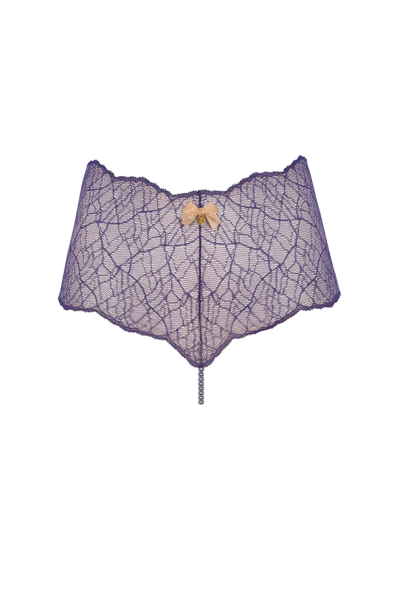 Bracli - Sydney Panty Heavenly Blue - Luxus Perlenstring Dessous Größe L Bracli - Sydney Panty Heavenly Blue - Luxus Perlenstring Dessous Größe L