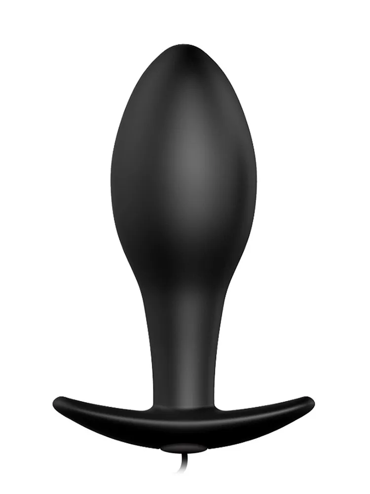 Crazy Bull John: Vibro-Analplug, schwarz Crazy Bull John: Vibro-Analplug, schwarz