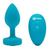 Vibrating Jewel Plug - S/M, 9,8 cm Vibrating Jewel Plug - S/M, 9,8 cm