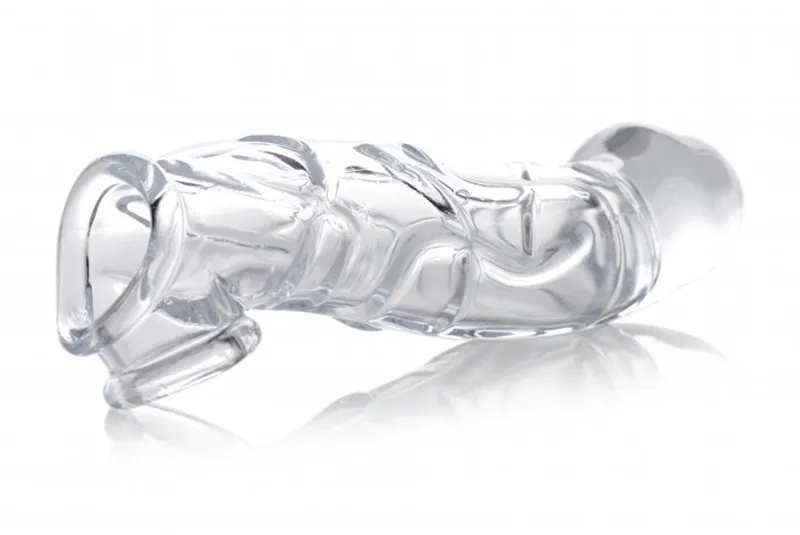 Size Matters - Clear Extender gekrümmte Penis-Hülle – Bild 2