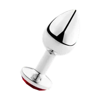 Analdildo mit Kristall, 7,5 cm Analdildo mit Kristall, 7,5 cm