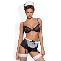 5-teiliges Dienstmädchenkostüm 5-teiliges Dienstmädchenkostüm