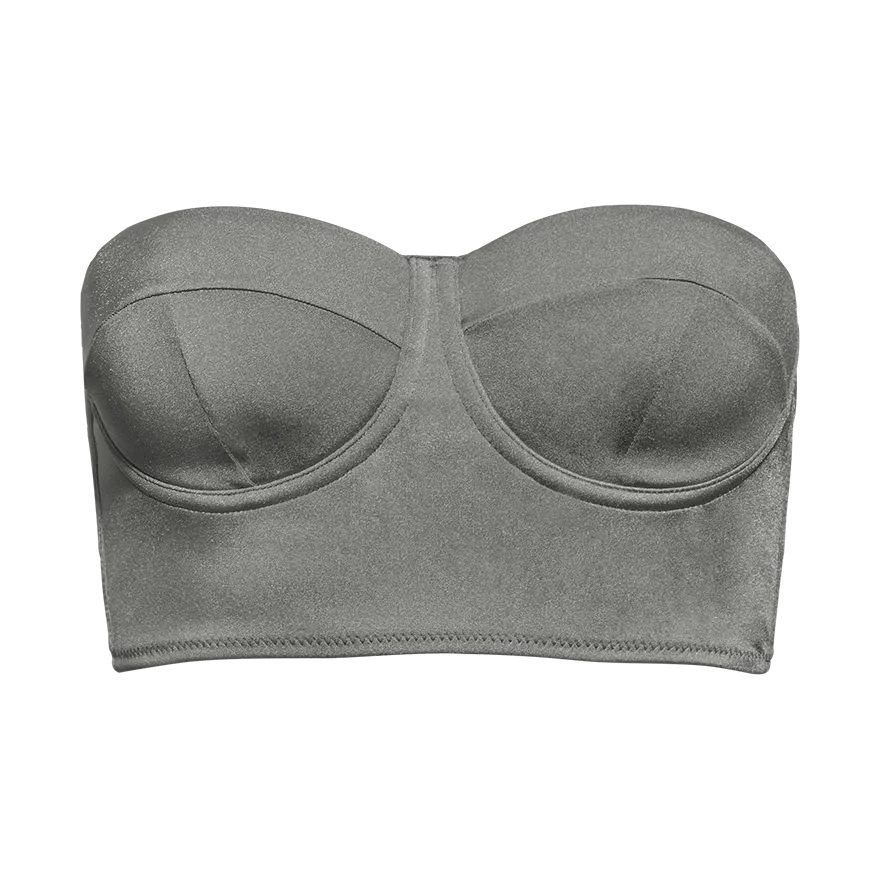 Color Mix - Bikini-Top mit Schnürung Color Mix - Bikini-Top mit Schnürung