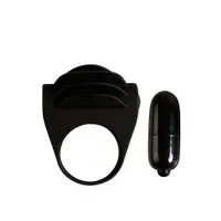 Crazy Bull Chester: Vibro-Penisring, schwarz Crazy Bull Chester: Vibro-Penisring, schwarz