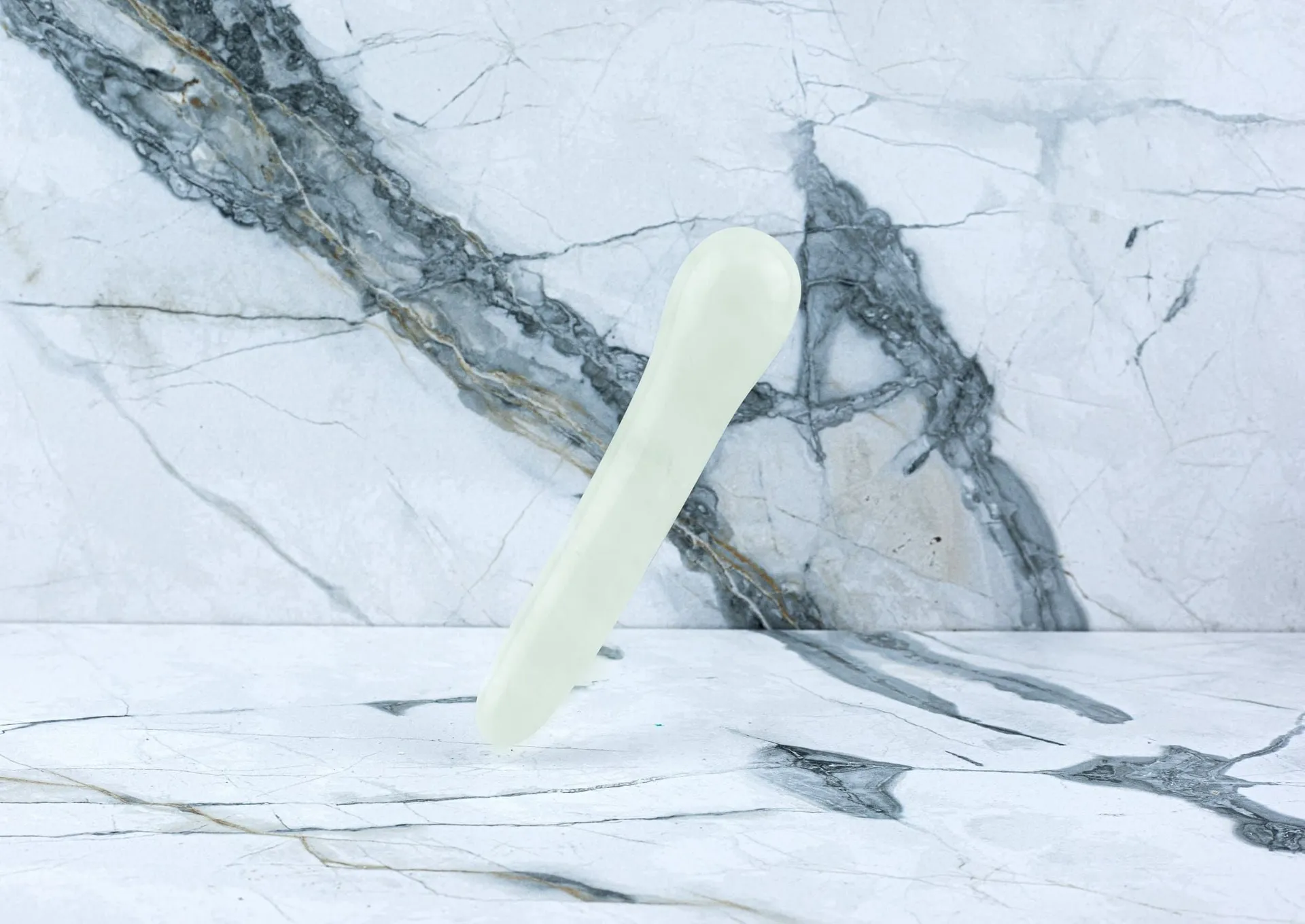 Kristall Dildo Amelia - Klarer Quarz – Bild 2