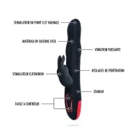 Lieberté »Marie« Rabbit-Vibrator mit Rotationsfunktion Lieberté »Marie« Rabbit-Vibrator mit Rotationsfunktion