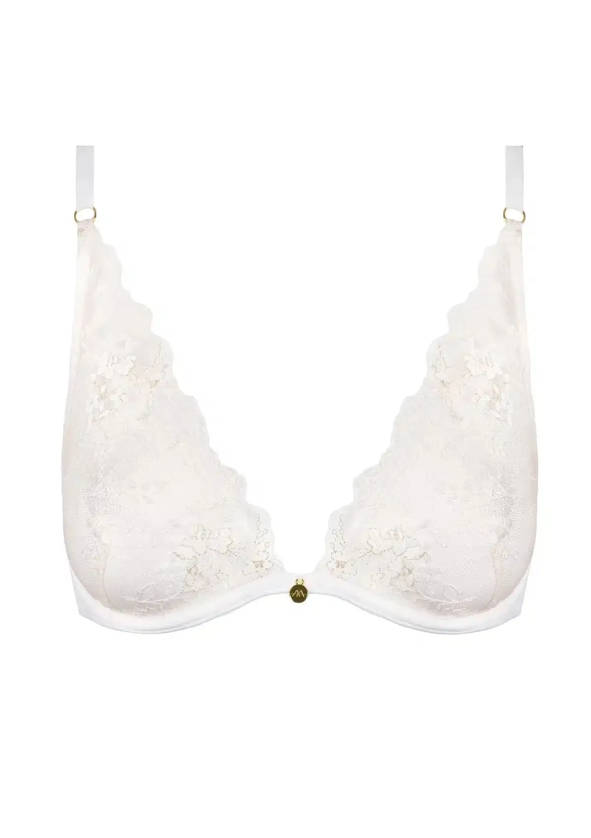 Atelier Amour | Après Minuit Perlen-Dreiecks-BH mit Bügeln Größe M – Bild 2