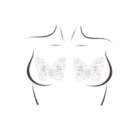 Nippelkleber leuchtende Schmetterlinge Nippelkleber leuchtende Schmetterlinge