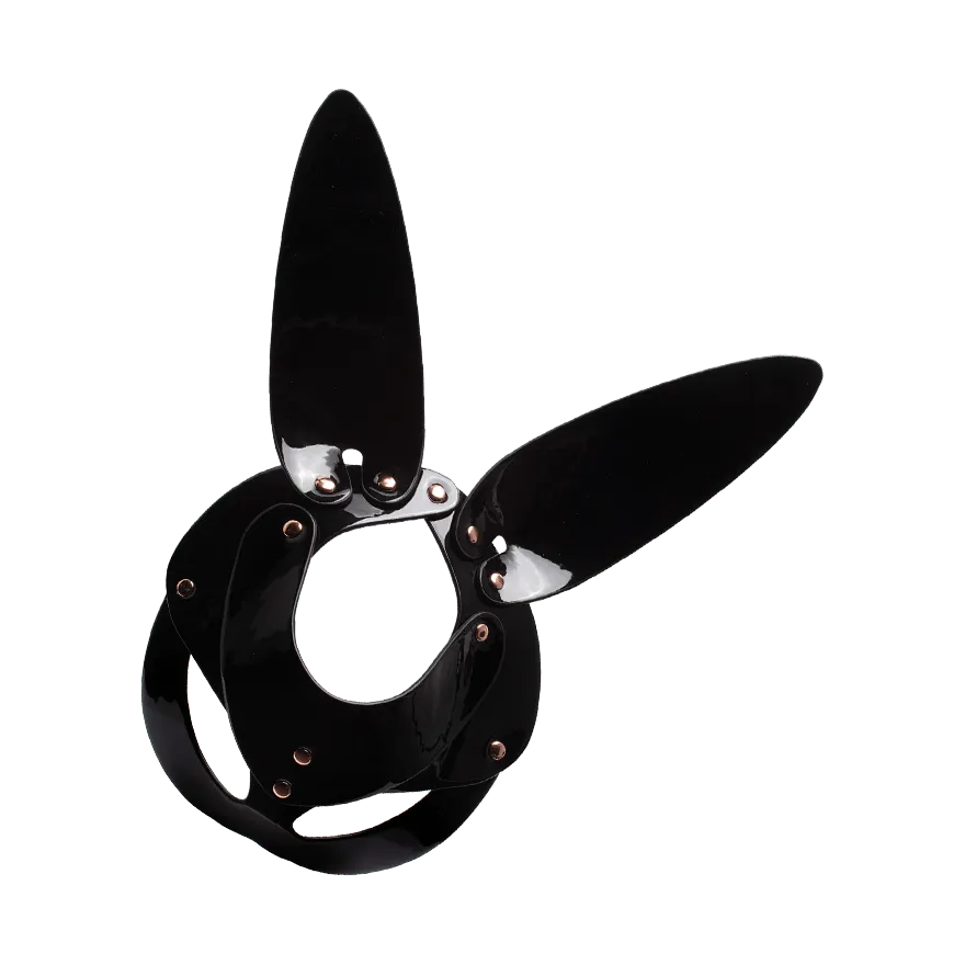High Gloss Bondage Bunny Mask High Gloss Bondage Bunny Mask