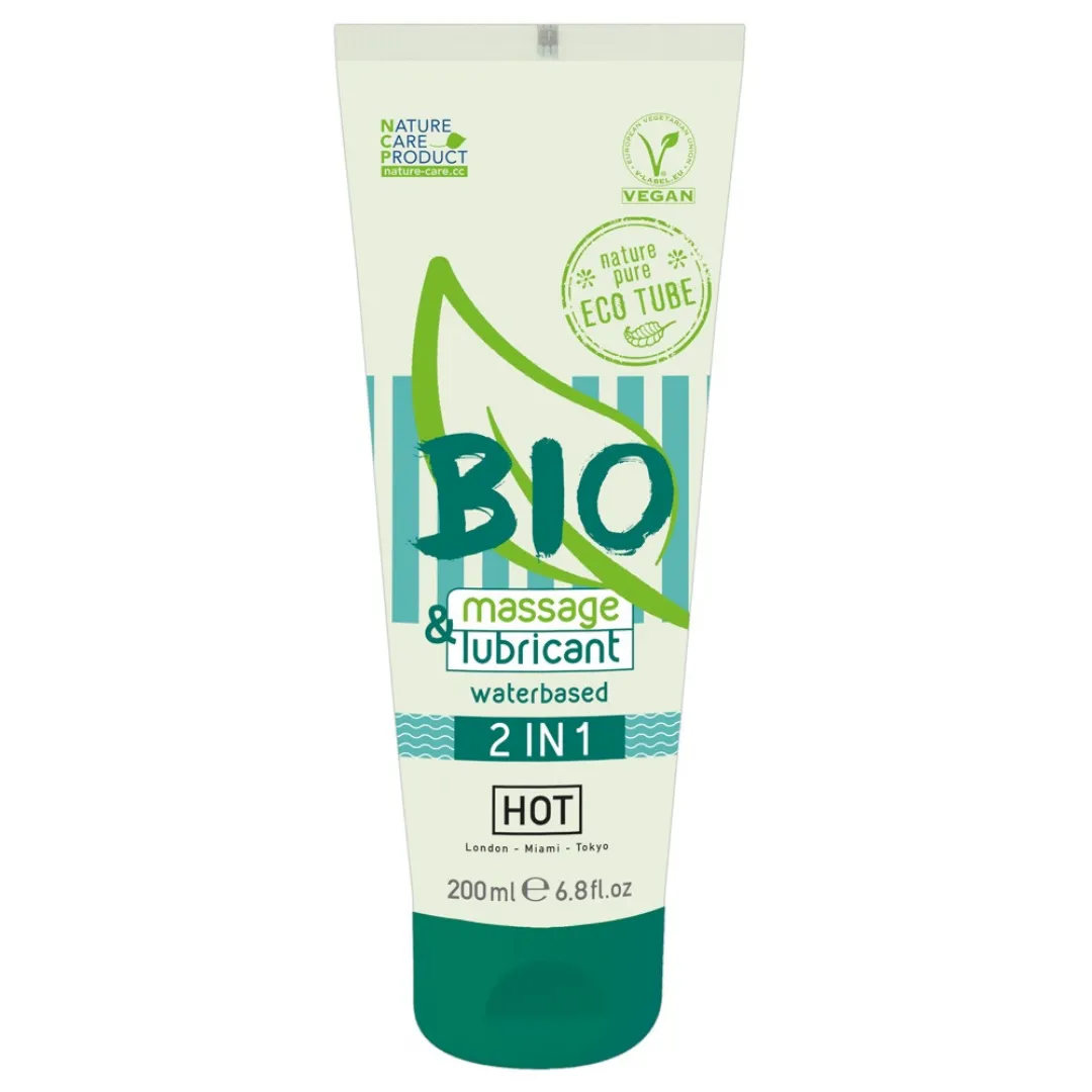 Massage- und Gleitgel "BIO wasserbasiert 2in1" Massage- und Gleitgel "BIO wasserbasiert 2in1"