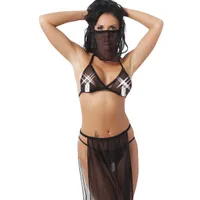 Bauchtänzerin-Set: Fatima, schwarz (One Size) Bauchtänzerin-Set: Fatima, schwarz (One Size)