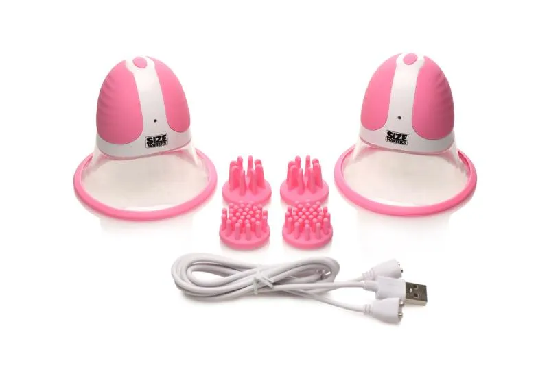 SIZE MATTERS - otierende Nippelsauger - 4 Aufsätze – Bild 2