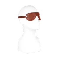 Leder-Maske mit weichem Polster Leder-Maske mit weichem Polster