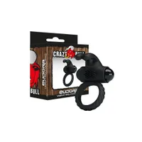 Crazy Bull Eudora: Vibro Penisring, schwarz Crazy Bull Eudora: Vibro Penisring, schwarz