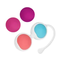 Liebeskugeln mit Wechselkugeln aus Silikon, 2,8 cm Liebeskugeln mit Wechselkugeln aus Silikon, 2,8 cm