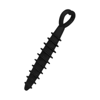 Silikon-Analplug mit Spiralstruktur, 17,5 cm Silikon-Analplug mit Spiralstruktur, 17,5 cm