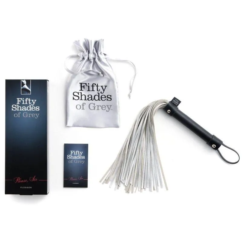 Fifty Shades of Grey – PLEASE, SIR Flogger – Grau – Bild 2