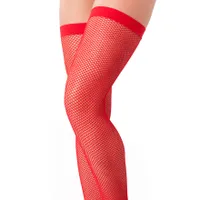 Straps-Strümpfe aus Netz Straps-Strümpfe aus Netz