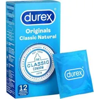 Kondome Durex Classic Natural 12 Stück Kondome Durex Classic Natural 12 Stück