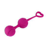 Silikon-Liebeskugeln mit Noppen, 3 cm Silikon-Liebeskugeln mit Noppen, 3 cm