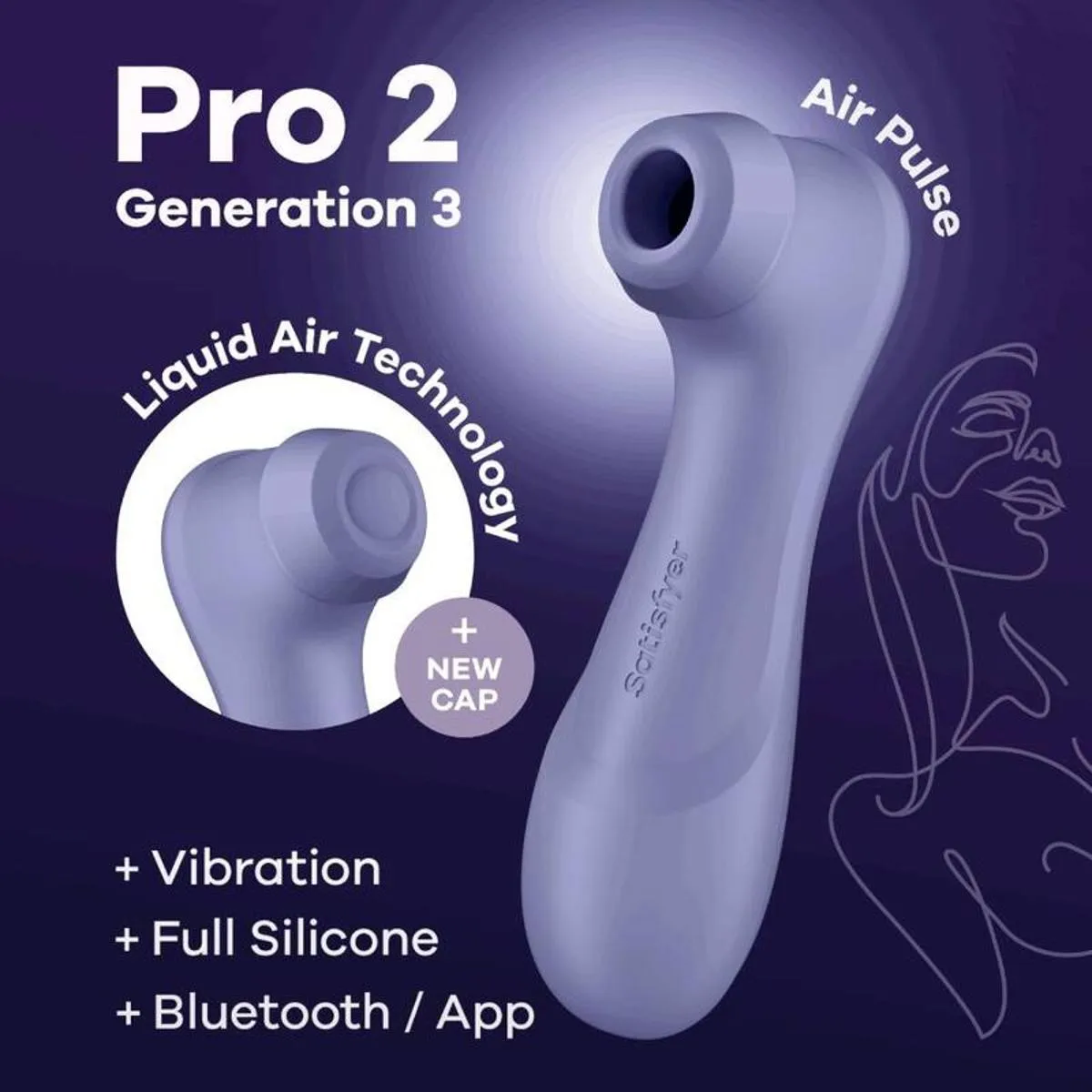 Druckwellenvibrator „Satisfyer 2 Generation 3“ mit App-Funktion – Bild 3