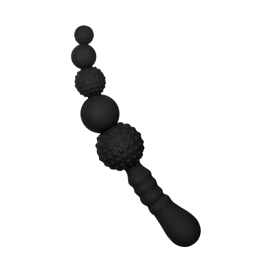 Kugelförmiger Analdildo aus Silikon, 20 cm Kugelförmiger Analdildo aus Silikon, 20 cm