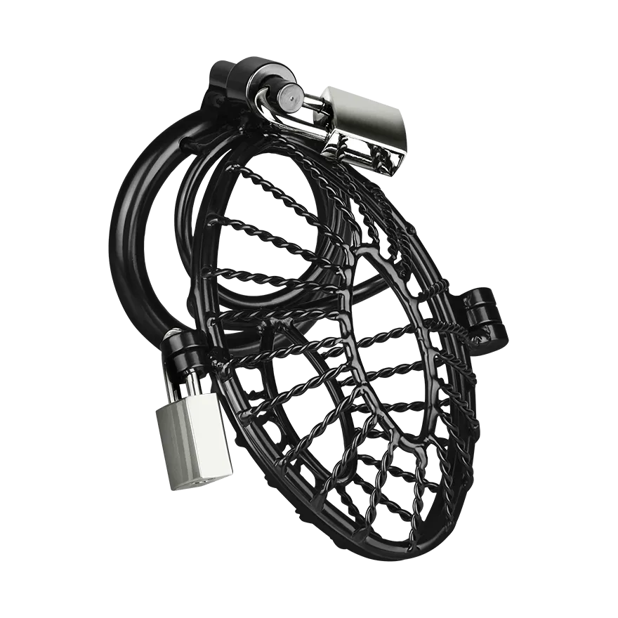 Peniskäfig mit 2 Schlössern, 10 cm Peniskäfig mit 2 Schlössern, 10 cm