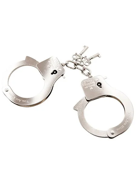 Fifty Shades of Grey: You. Are. Mine. Handschellen, silber Fifty Shades of Grey: You. Are. Mine. Handschellen, silber