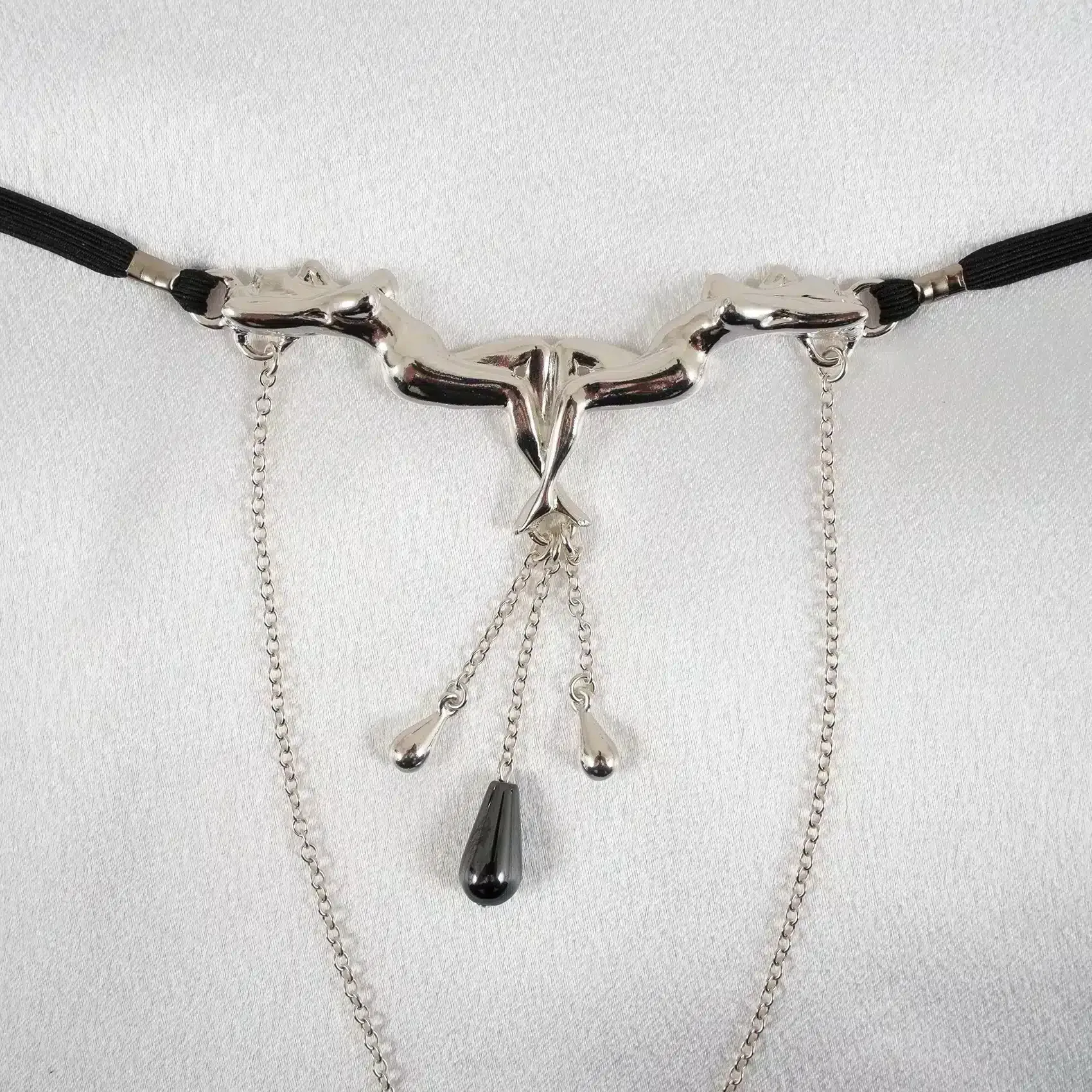 Sylvie Monthulé - G-String Naked Woman Duo | Silber Maat 34 – Bild 2