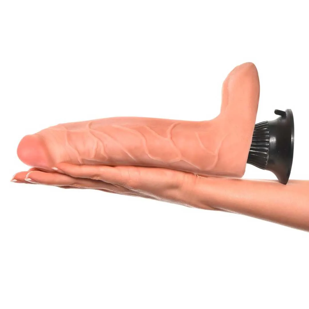 Naturvibrator „No. 6“ mit Hoden – Bild 3