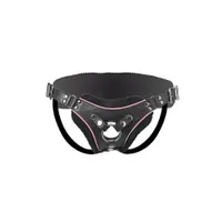 Strap U Flamingo: Low Rise Strap-On Harness, schwarz/pink Strap U Flamingo: Low Rise Strap-On Harness, schwarz/pink