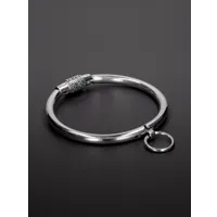 Triune Collar with Combination Lock: Edelstahl-Halsfessel (L) Triune Collar with Combination Lock: Edelstahl-Halsfessel (L)