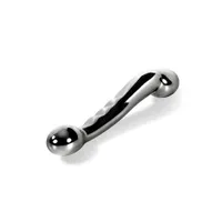 Black Label Stainless Steel Elegant G-Spot Dildo: Edelstahl-Dildo Black Label Stainless Steel Elegant G-Spot Dildo: Edelstahl-Dildo