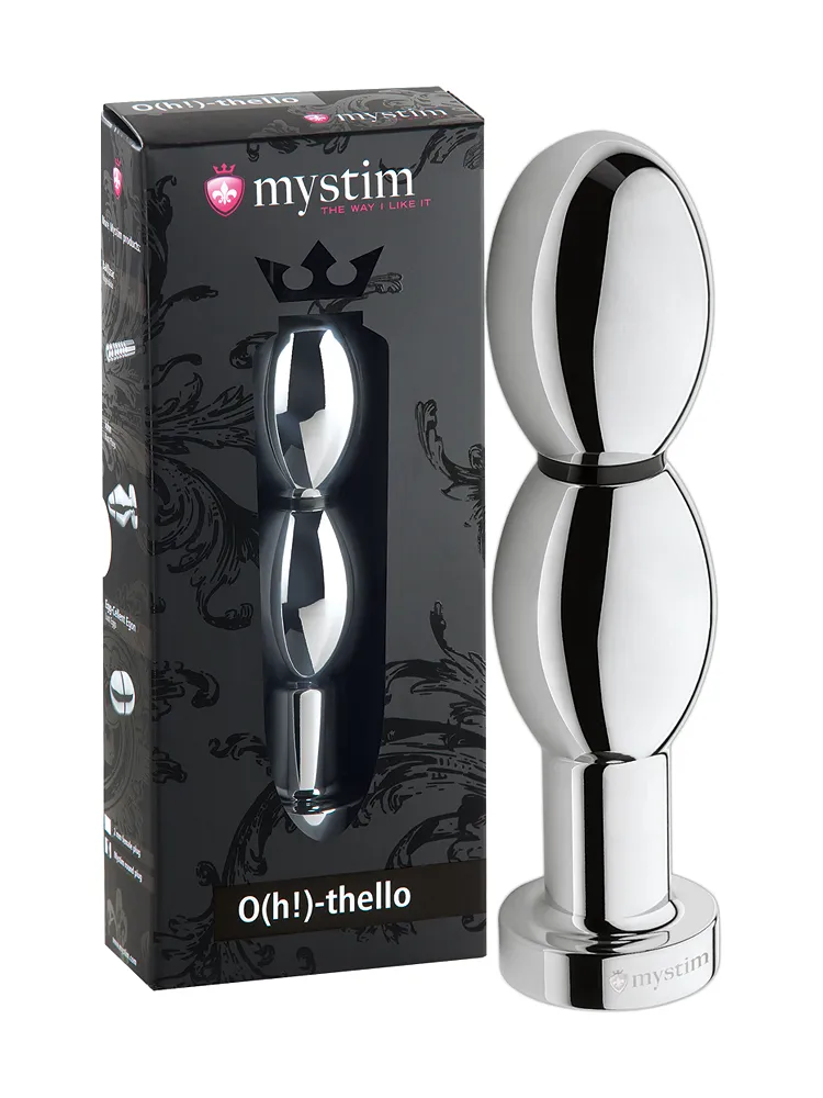 Mystim O(h!)-thello: Elektro-Ovaldildo Mystim O(h!)-thello: Elektro-Ovaldildo