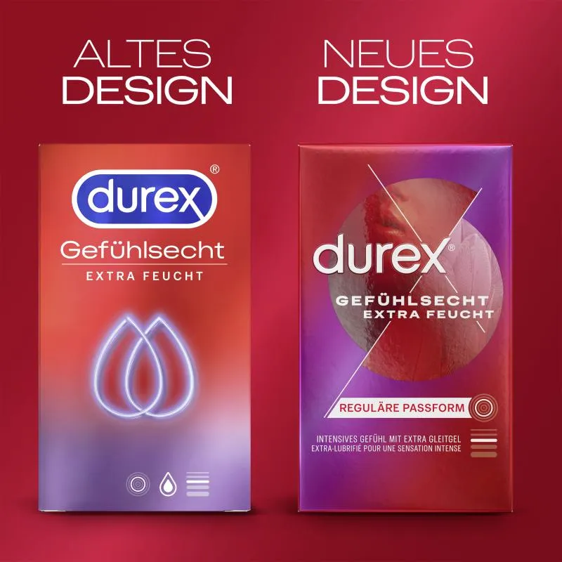 Durex Gefühlsecht Extra Feucht - 8 Stk – Bild 3