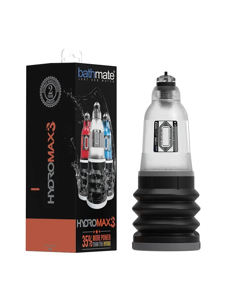 Bathmate Hydromax 3: Penispumpe, transparent Bathmate Hydromax 3: Penispumpe, transparent