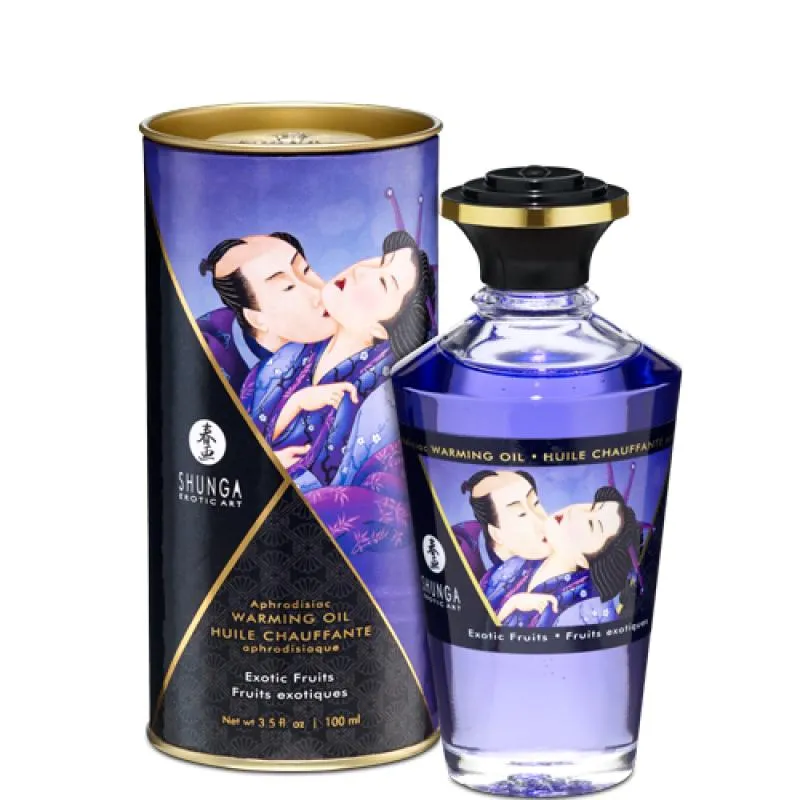 Shunga - Aphrodisierendes Wärmendes Öl Exotische Früchte 100 ml Shunga - Aphrodisierendes Wärmendes Öl Exotische Früchte 100 ml