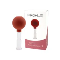 Fröhle: NP007 SOLID Nippelsauger, rot/transparent (60mm) Fröhle: NP007 SOLID Nippelsauger, rot/transparent (60mm)