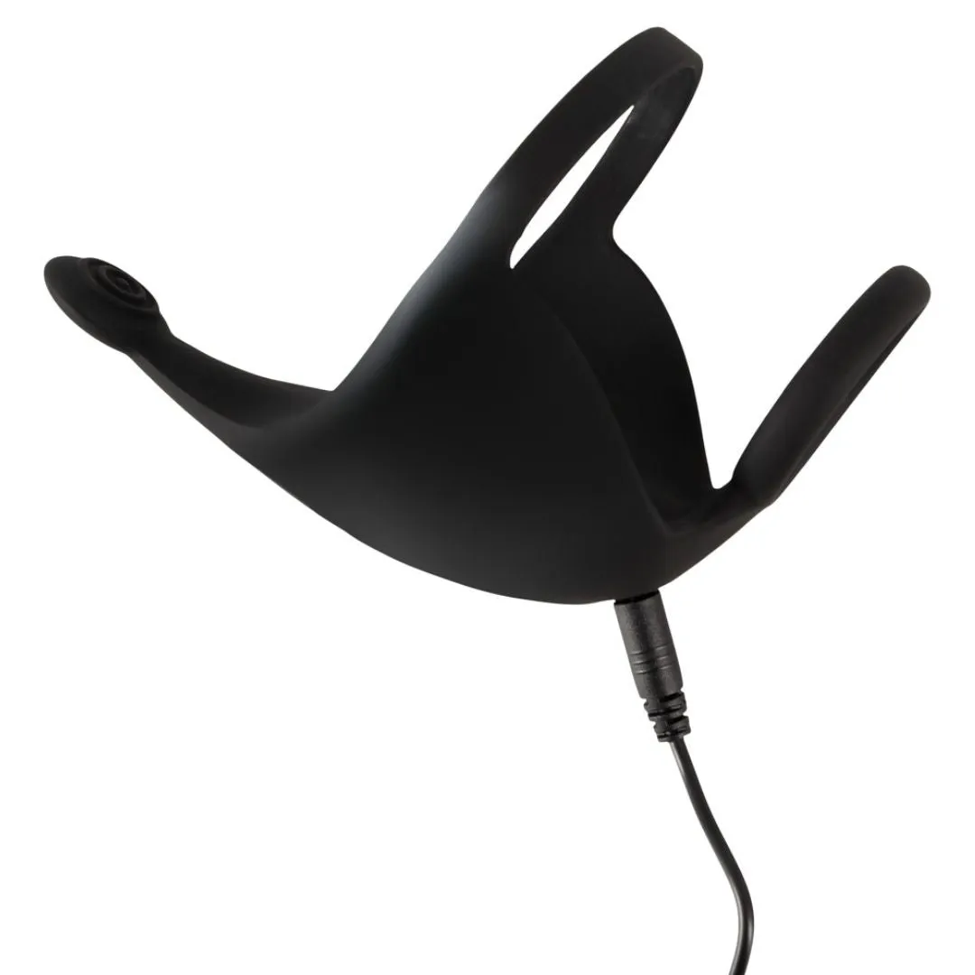 Hodenvibrator mit Penis- und Hodenring – Bild 5