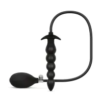 Anal Collection - Aufblasbarer Dildo mit Pumpe 20 cm - Schwarz Anal Collection - Aufblasbarer Dildo mit Pumpe 20 cm - Schwarz