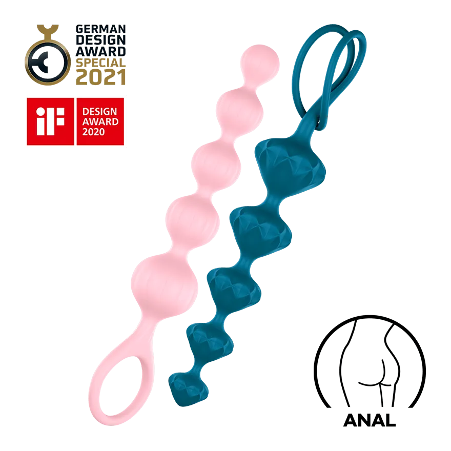 Satisfyer Love Beads aus Silikon, 20,5 cm Satisfyer Love Beads aus Silikon, 20,5 cm