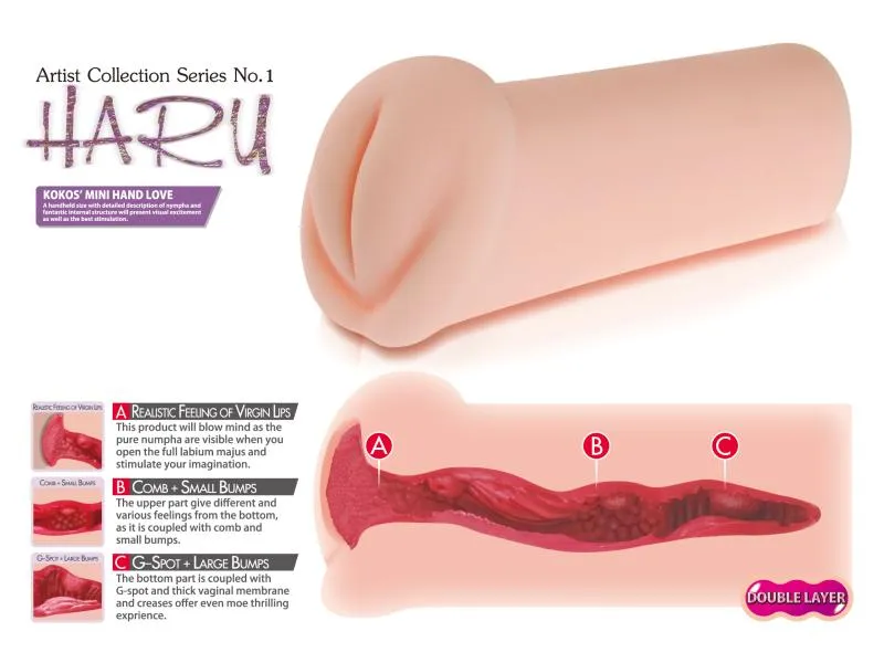 Kokos »Haru« Silikon-Masturbator – Bild 5