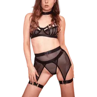 5tlg. Dessous Set mit Netz 5tlg. Dessous Set mit Netz