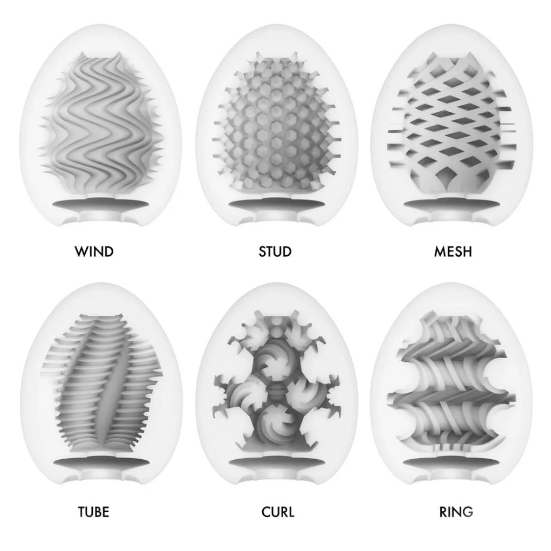 Tenga-Ei Masturbator-Set „Tenga Egg Variety Pack Wonder", 6-teilig – Bild 5